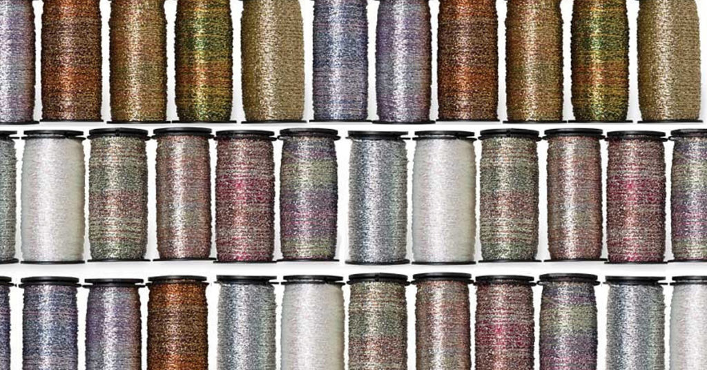 metallic thread