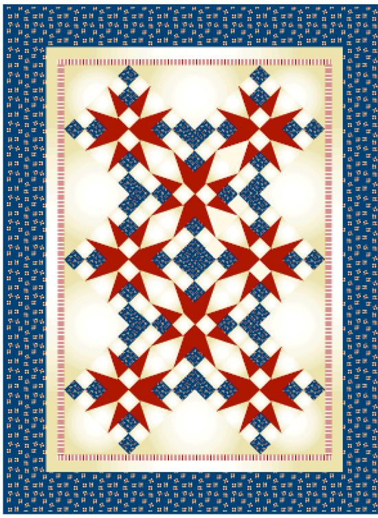 Pattern 54 40 Or Fight Lap Quilt Quilting Daily