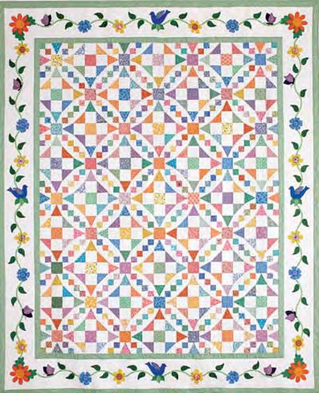 FREE Quilt Pattern Friday Aunt Gracie s Garden Quilting Daily