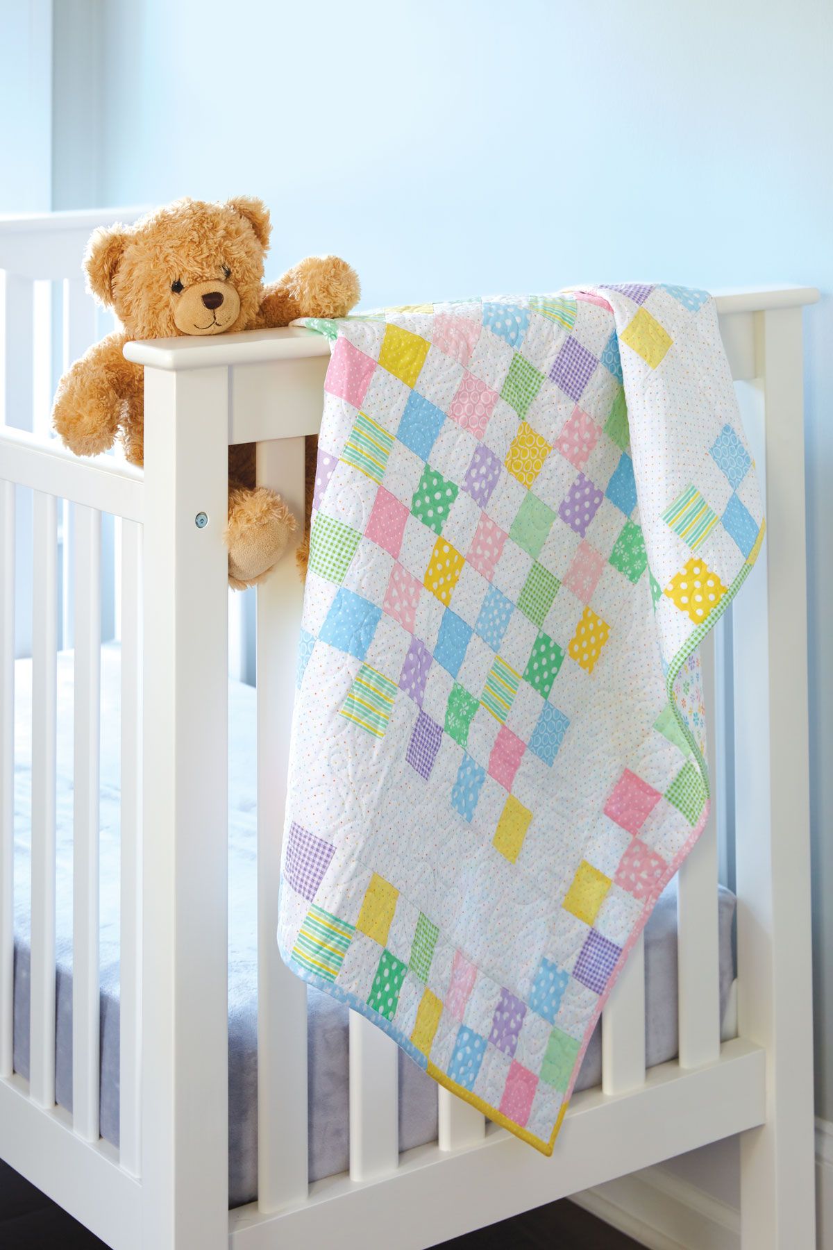 Baby Checks Baby Quilt Fons Porter Quilting Daily