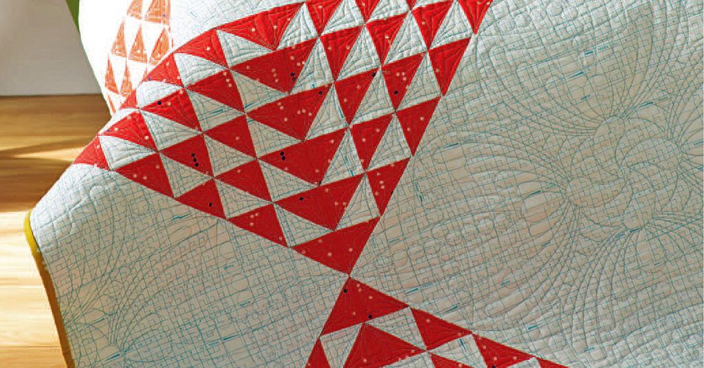 Heading South pieced quilt PATTERN lots of Flying Geese