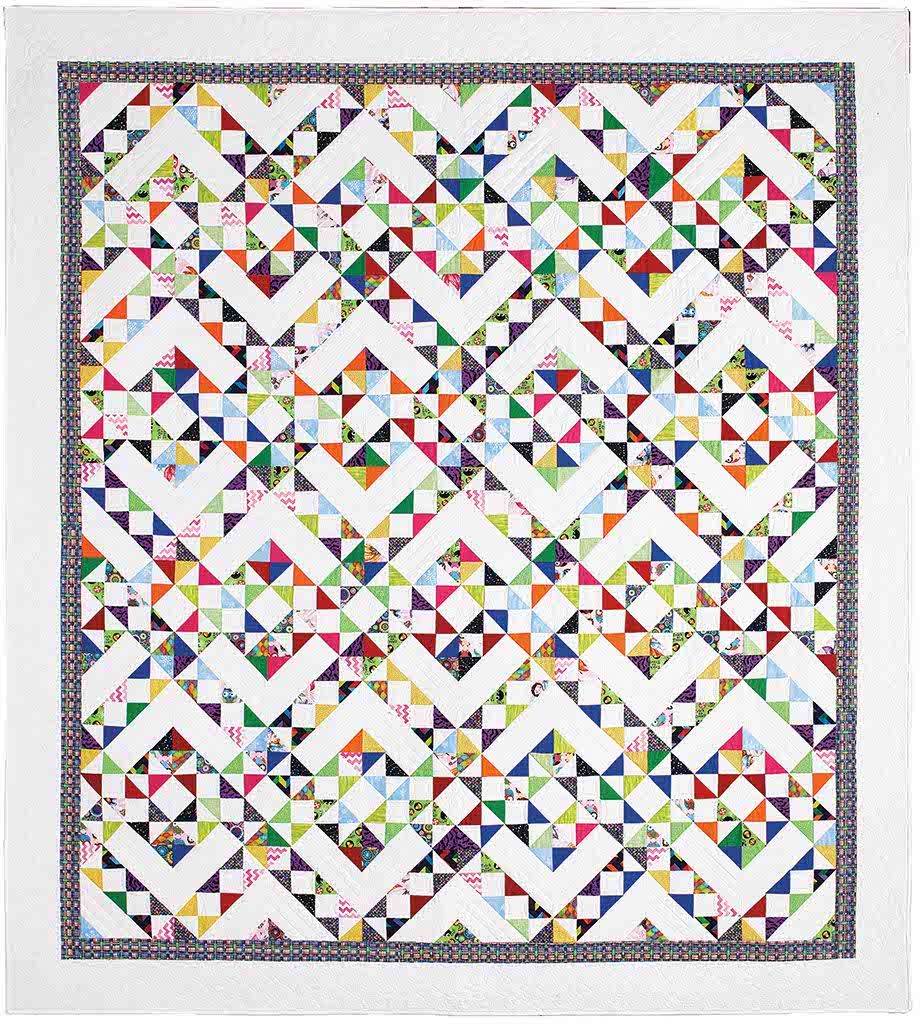 A Maze Of Little Gems Quilt Fons Porter Quilting Daily