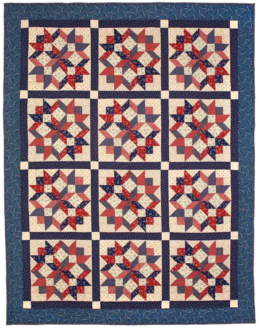 patriot-star-quilt-fons-porter-quilting-daily