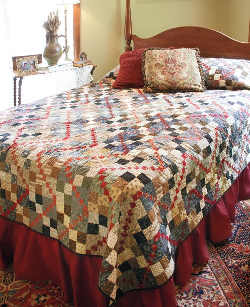 Friday Free Quilt Patterns: Garnet Trace | McCall's Quilting Blog ...