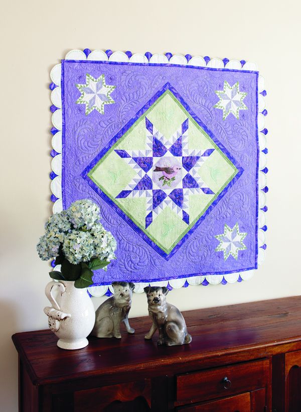 Free Wall Hanging Quilt Pattern Little Wren Quilting Daily