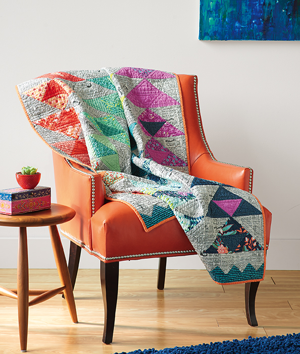 Magic Carpet Ride Quilt Digital Pattern by Holly Hickman