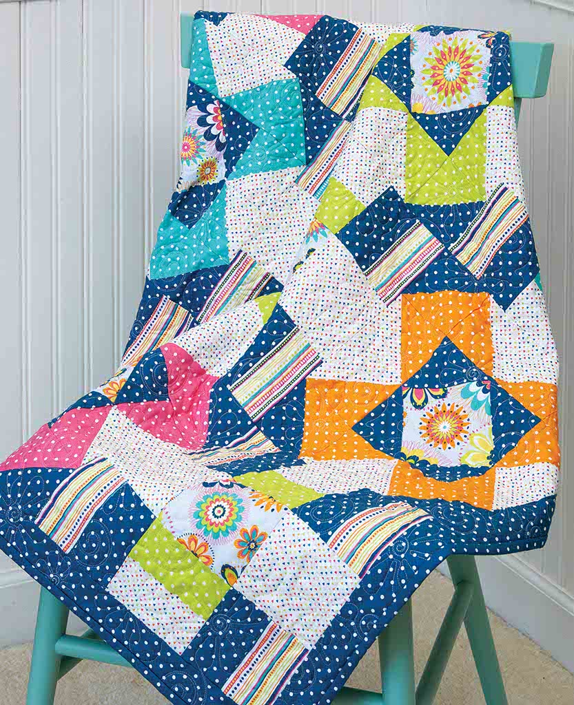 Polka Dot Parade Quilt Fons And Porter Quilting Daily