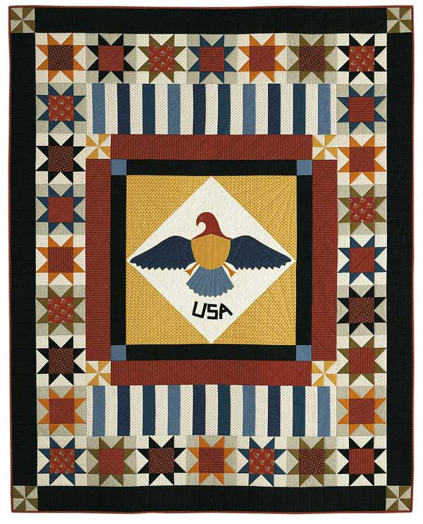 valiant-eagle-quilt-fons-porter-quilting-daily