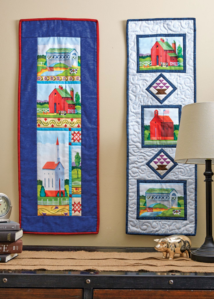 Country Village Wall Hanging Quilts Fons & Porter Quilting Daily