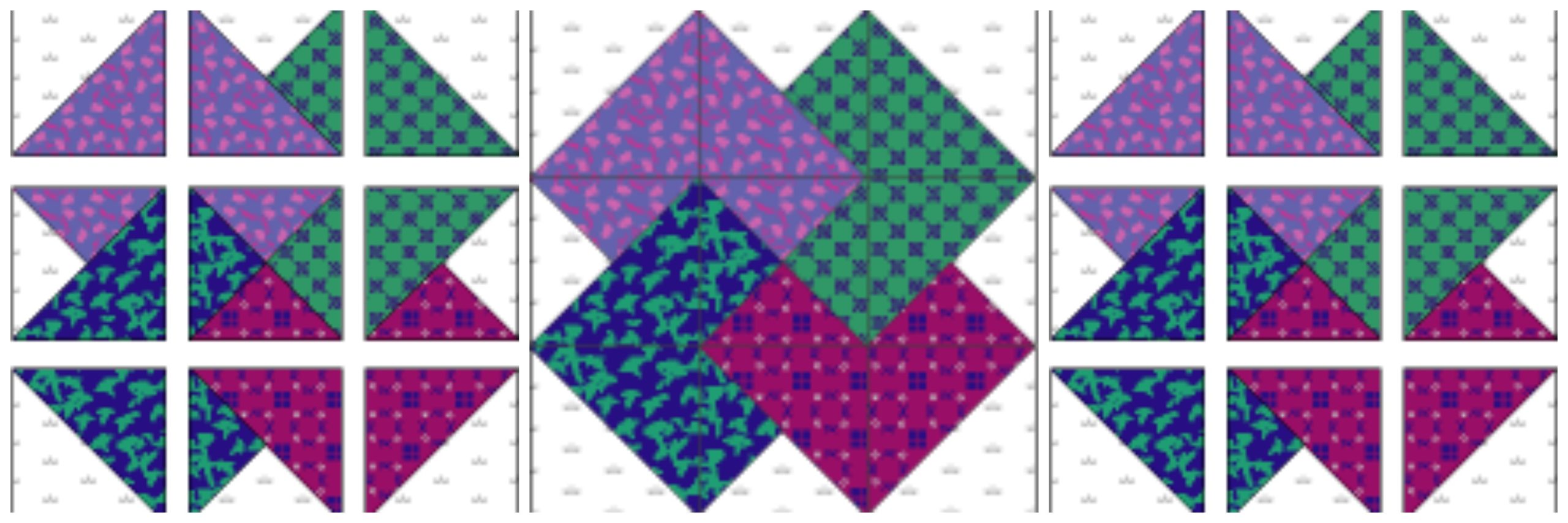 Card Trick Quilt Block Pattern Quilting Daily