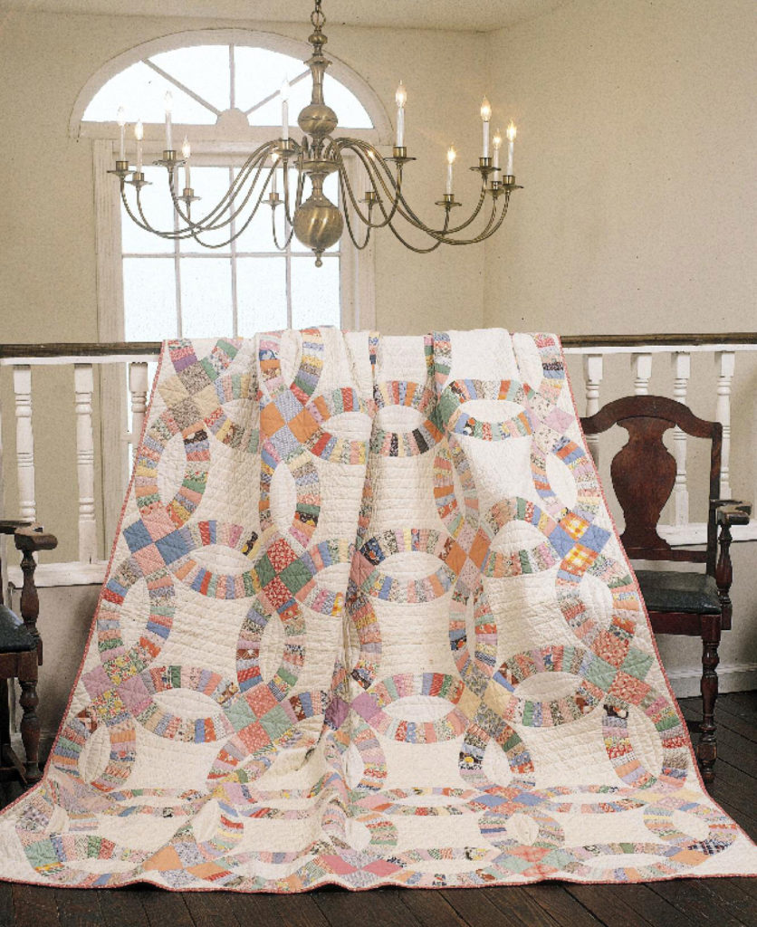 Double Wedding Ring Quilt Pattern Quilting Daily