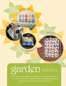 Free garden quilt patterns eBook cover