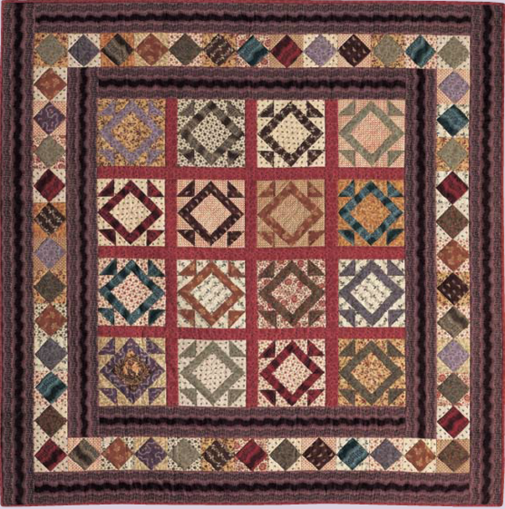 Pieced Quilt Borders Free Patterns I Like This Border. – Quilt Pattern ...
