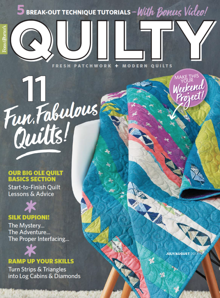 Quilty July/August 2017 - Fons & Porter