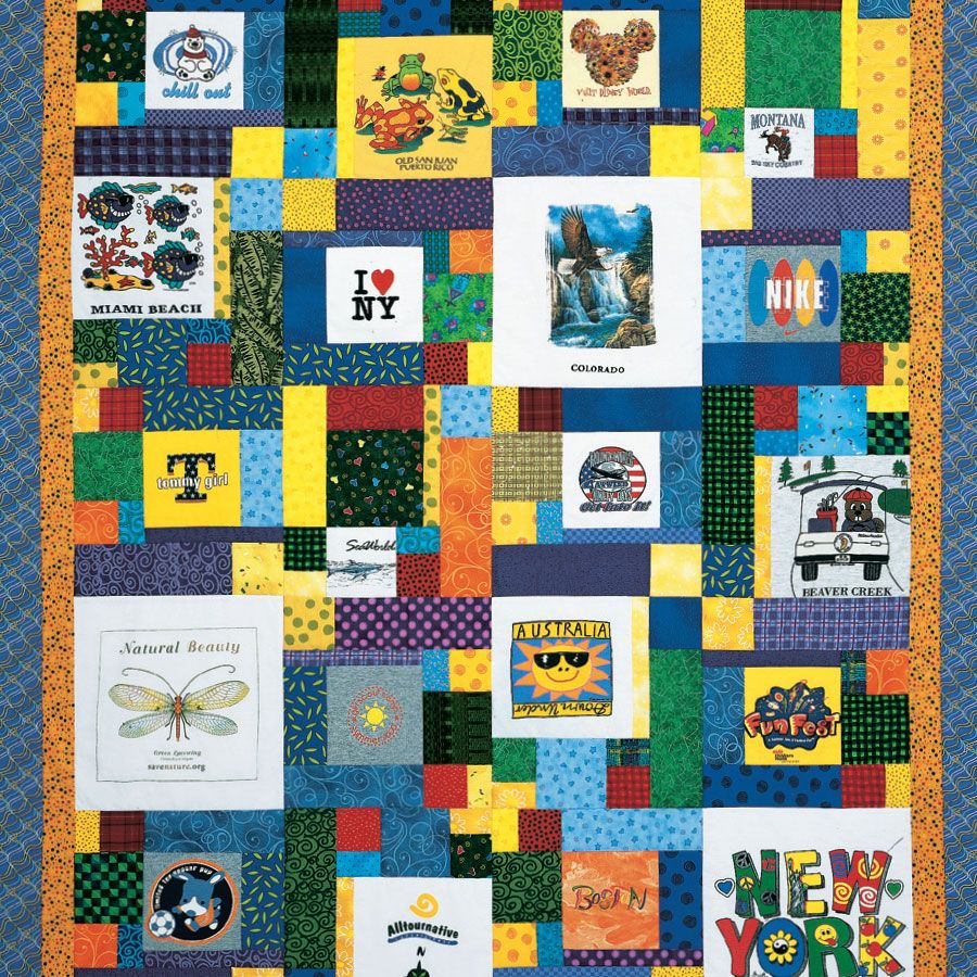 Free T Shirt Quilt Patterns And Guide Quilting Daily