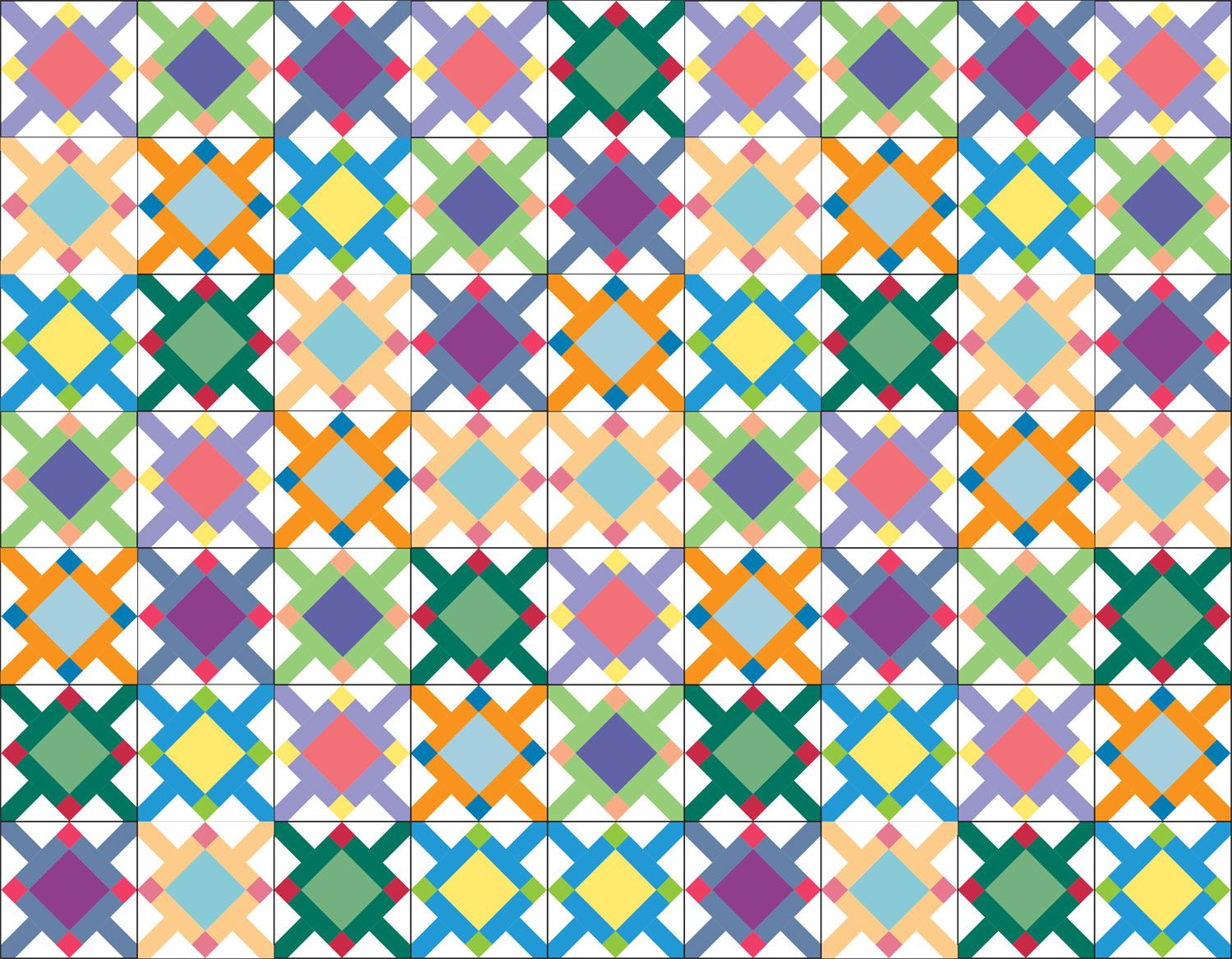 diamond-tile-quilting-daily