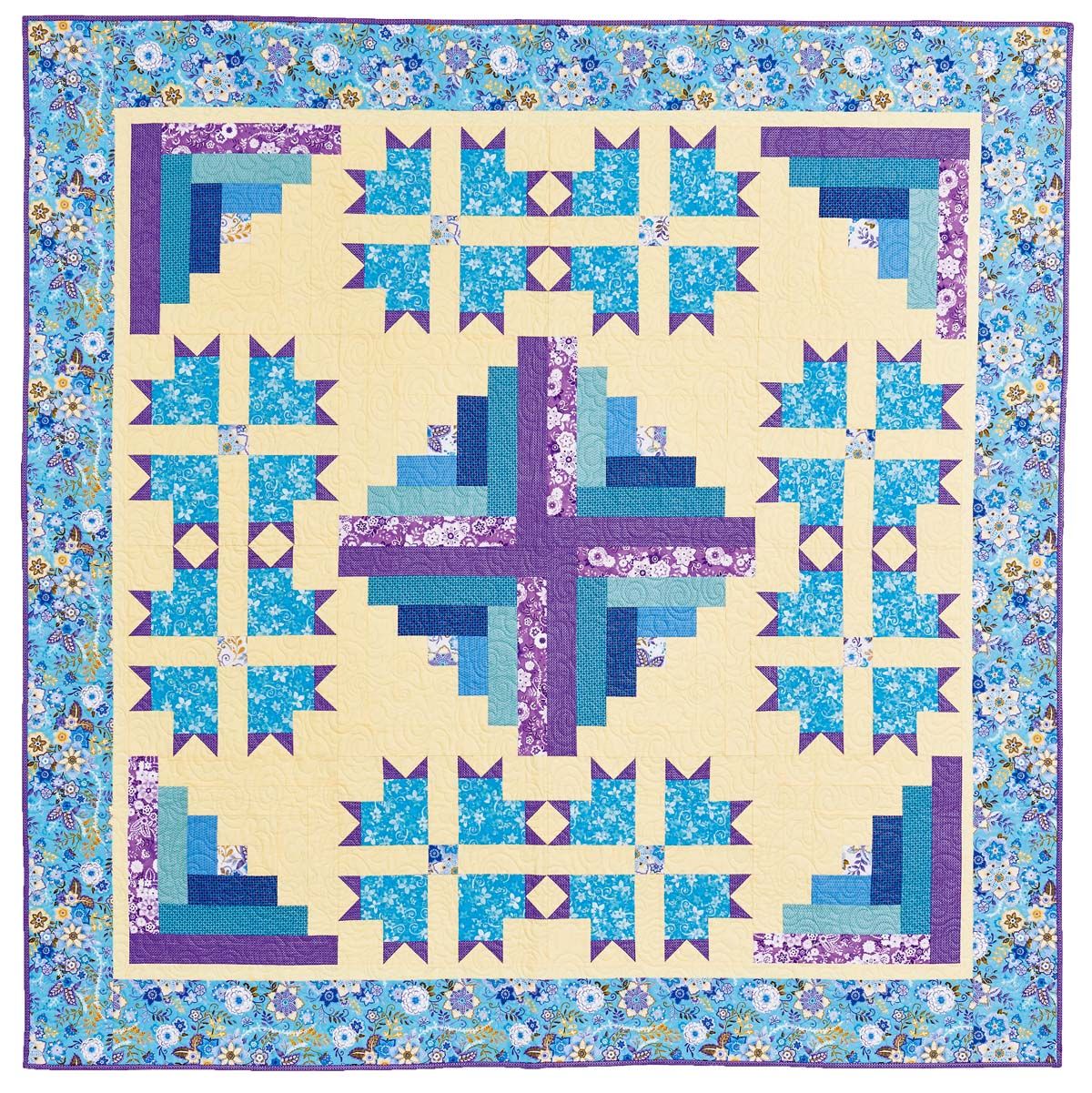 Cabins Of Carolina Quilt Pattern