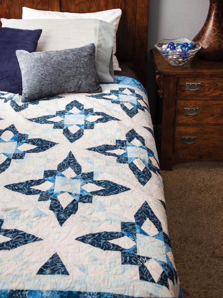 snowflake-star-quilt-quilting-daily