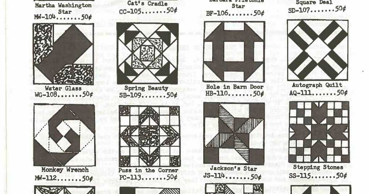 12 PCs Quilting Template Set Includes 8 Quilting Templates