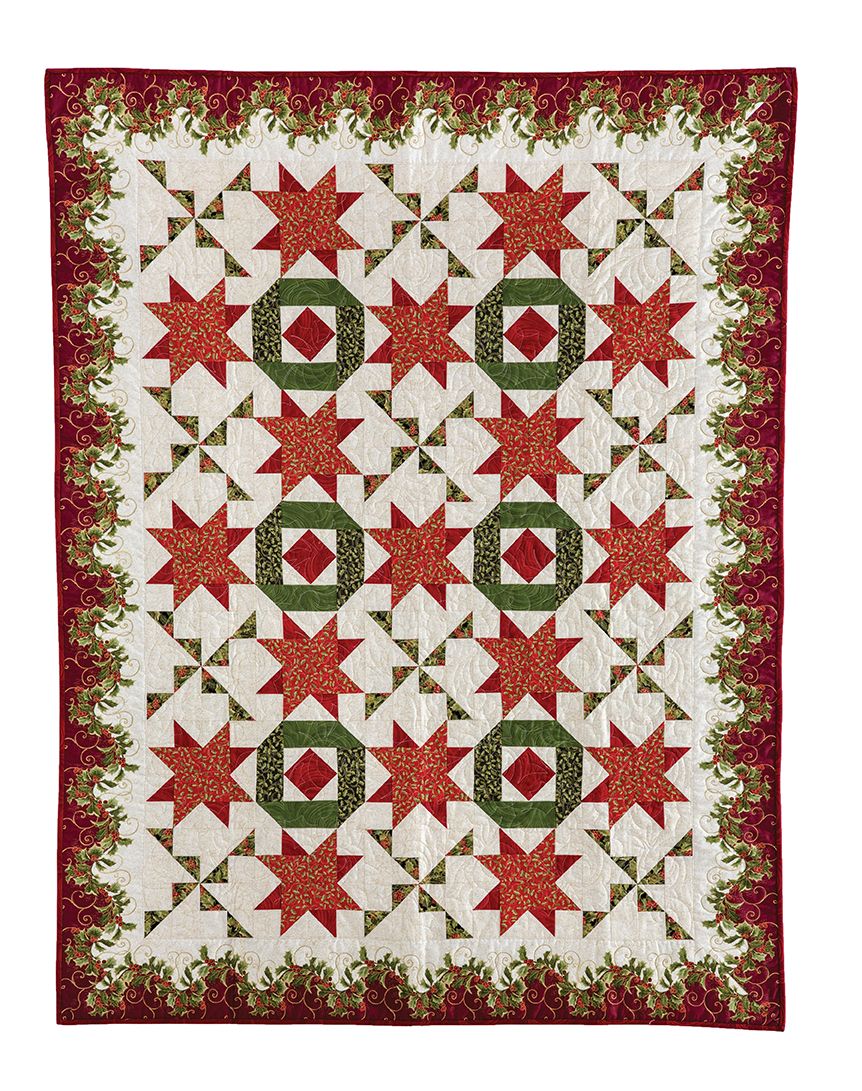 decked-with-holly-quilt-pattern-quilting-daily