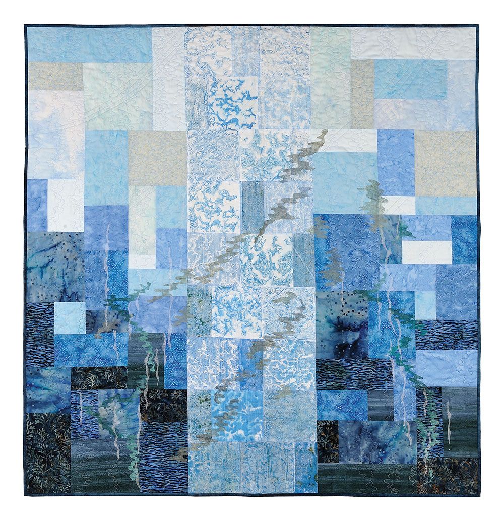 Freehand quilting - with surprising variations - European Patchwork Meeting  & Textile Arts