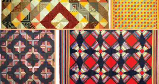 Adaptable Log Cabin Quilts: Pattern Meets All Needs & Suits All Notions ...