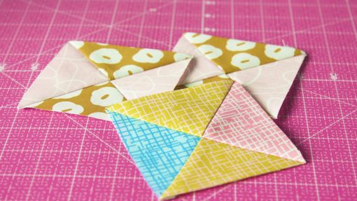 Sew Easy: Trimming Oversized Hourglass Units | Quilting Daily