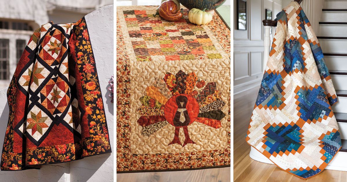 Beat The Heat With These Stunning Fall Quilt Patterns Quilting Daily