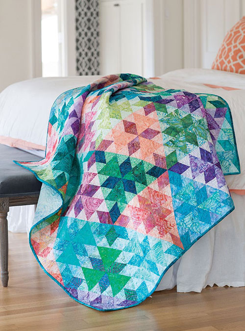 Sea Glass Quilt Pattern Download Quilting Daily