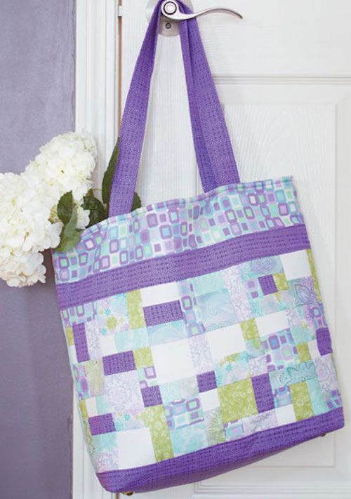 Lavender and Leather Quilt Pattern Download | Quilting Daily