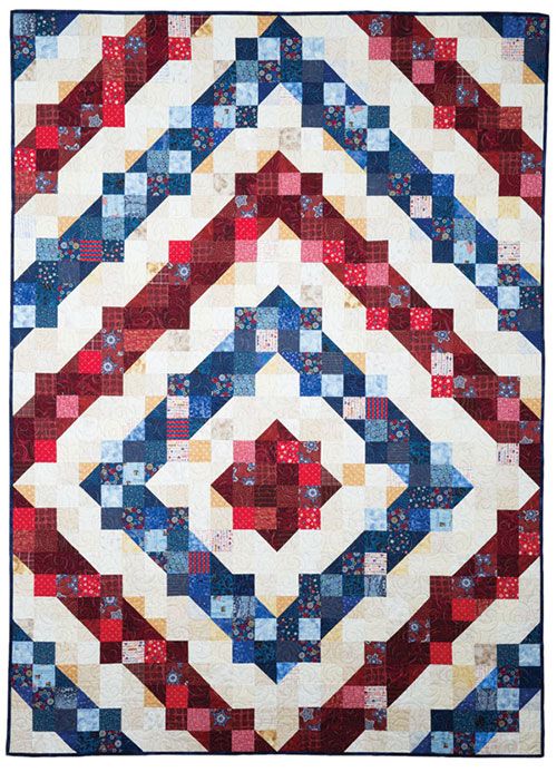 Rings of Freedom Quilt Pattern Download Quilting Daily