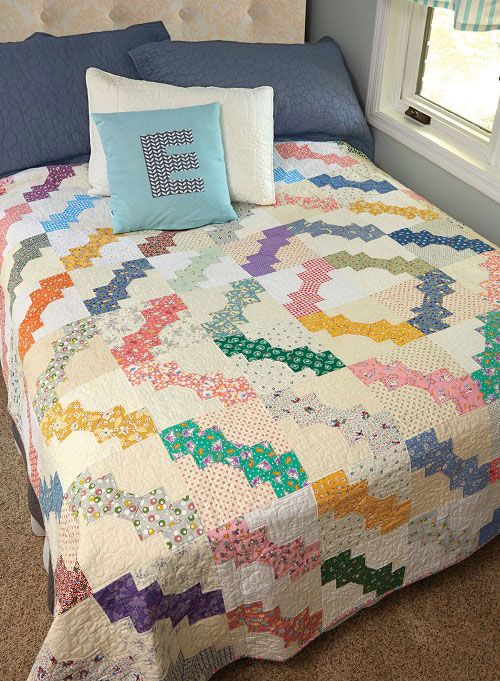 Double Bow Tie Quilt Pattern Download Quilting Daily