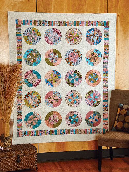 Wheel Of Fortune Quilt Pattern Download Quilting Daily