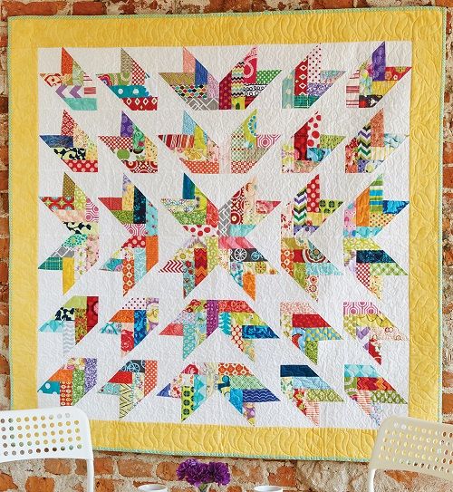 Triangle Pose Quilt Pattern Download