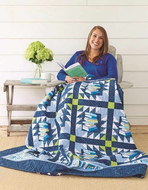 Sew Many Books Quilt Pattern Download