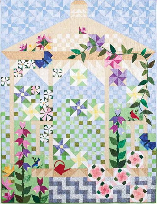 Spring Garden Quilts Pattern Collection Quilting Daily 