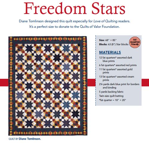 Freedom Star Quilt Pattern Download | Quilting Daily