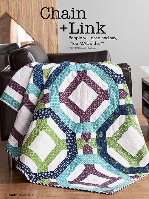 Chain + Link Quilt Pattern Download Quilting Daily