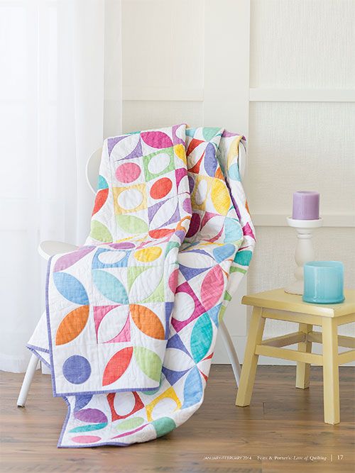 Free Gum Drops Quilt Pattern