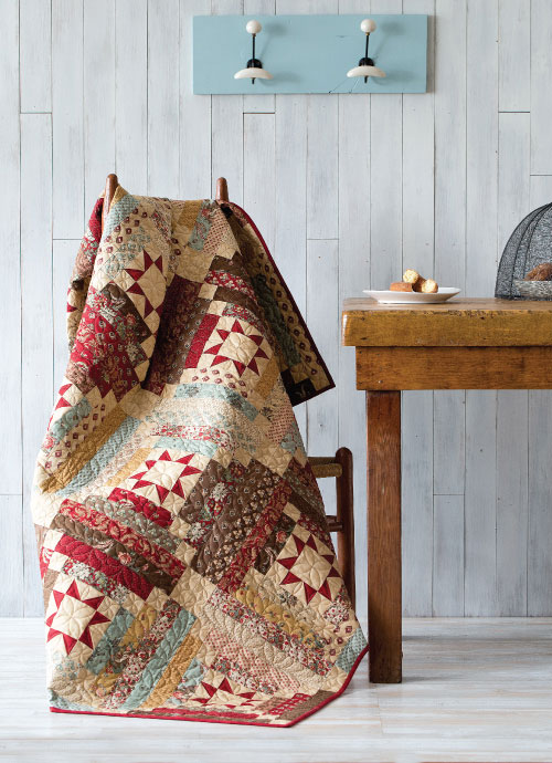 Libby S Log Cabin Quilt Pattern Download Quilting Daily