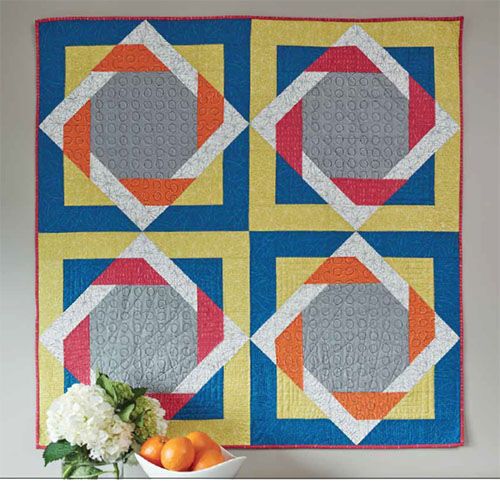 Twisted Squares Quilt Pattern Download
