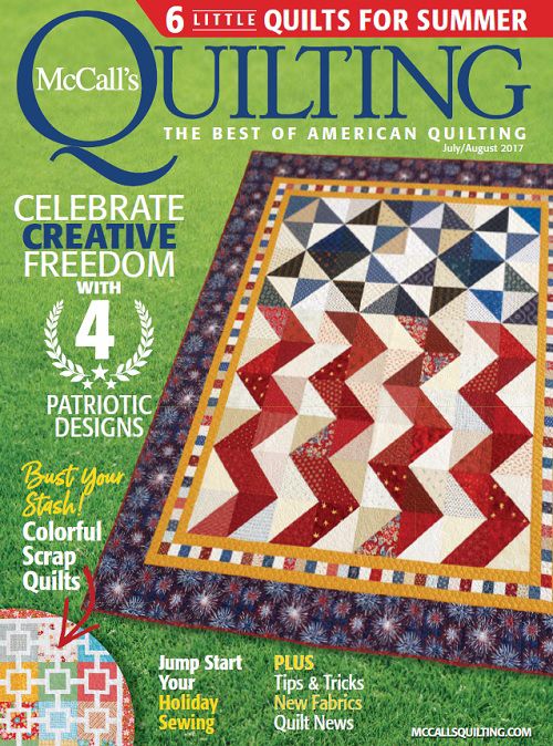 Quilting　Edition　Daily　2017　July　August　Quilting　McCall's　Digital