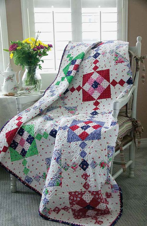 Petal Pathway Quilt Pattern Download Quilting Daily