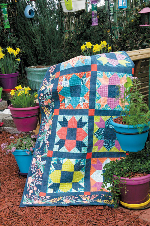 Twilight Garden Quilt Pattern Download Quilting Daily