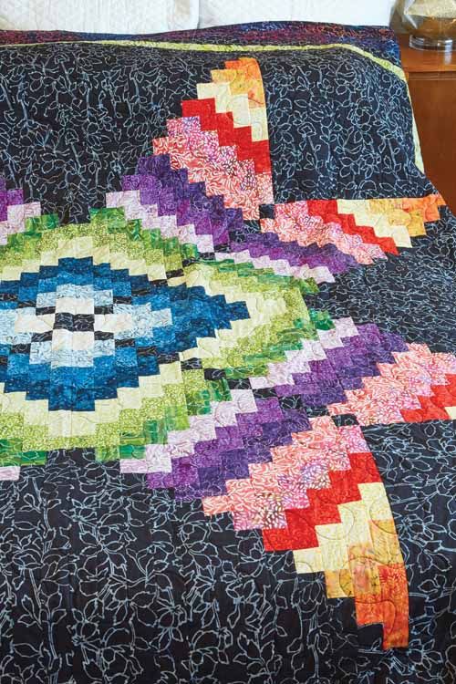 Bursting Star Quilt Pattern Download Quilting Daily