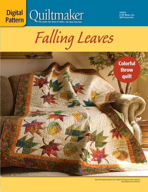 Falling Leaves Quilt Pattern Download Quilting Daily