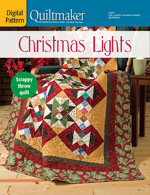 Christmas Lights Quilt Pattern Download Quilting Daily