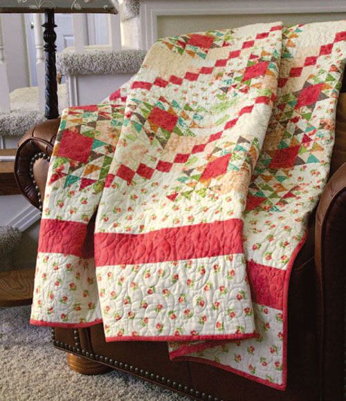 Strawberry Sundae Quilt Pattern Download Quilting Daily