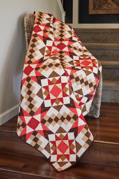 Cranberries And Cream Quilt Pattern