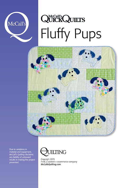 Fluffy Pups Quilt Pattern Download | Quilting Daily